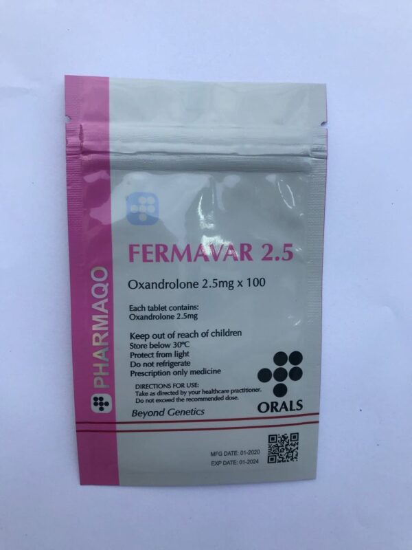 Pharmaqo Female Anavar 2.5mg