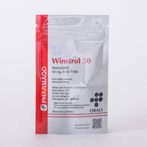 Pharmaqo Winstrol 50mg x 60