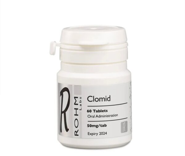 6 x ROHM Clomid 50mg x 60