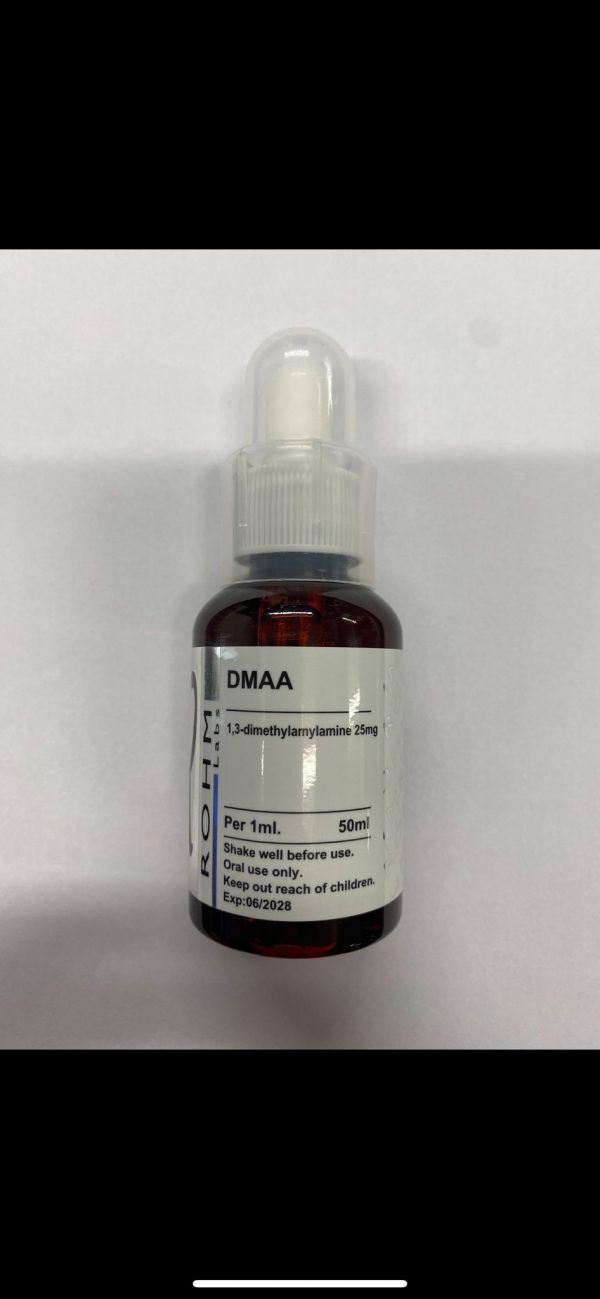 6 x ROHM DMAA Pre Workout 25mg x 50ml