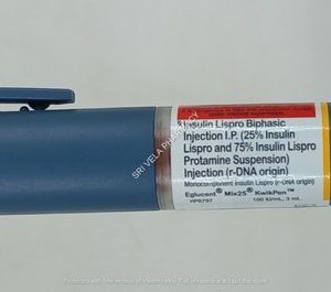 Pharmaceutical Eglucent Mix Kwikpen 100iu 1 pen