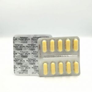 6 x Pharmaceutical Gabapentin 300mg x 10 Capsules