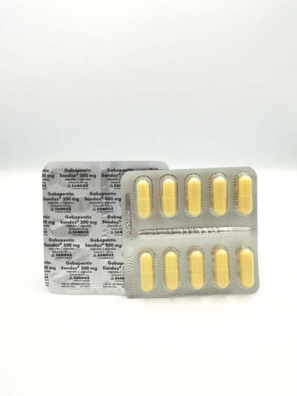 6 x Pharmaceutical Gabapentin 300mg x 10 Capsules