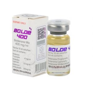 6 x Iron Pharma Boldenone 400mg x 10ml