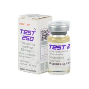 6 x Iron Pharma Test E 250mg x 10ml