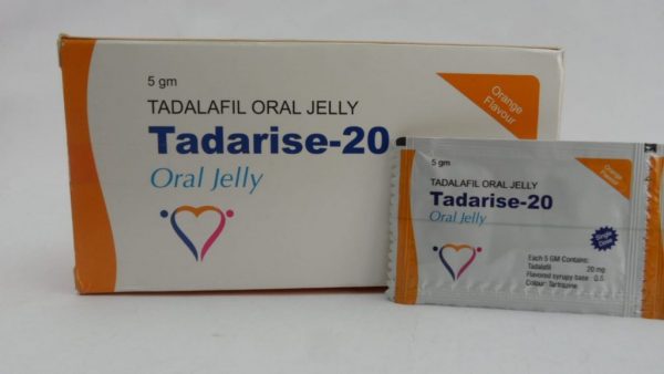 Tadalafil (cialis) jelly 20mg x 7 Sachets