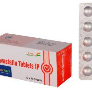 6 x Pharmaceutical Statin 20mg x 10