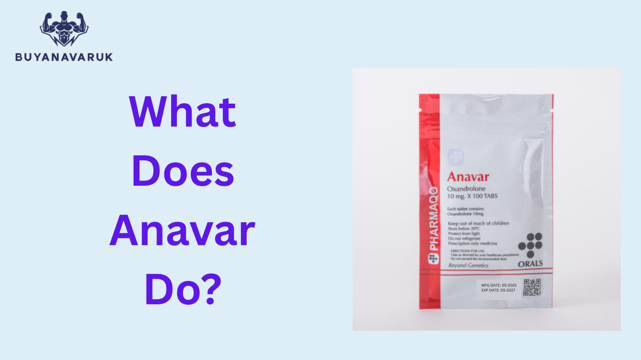 What Does Anavar Do?